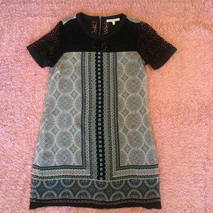 daniel rainn Moroccan Patterned Shift Dress